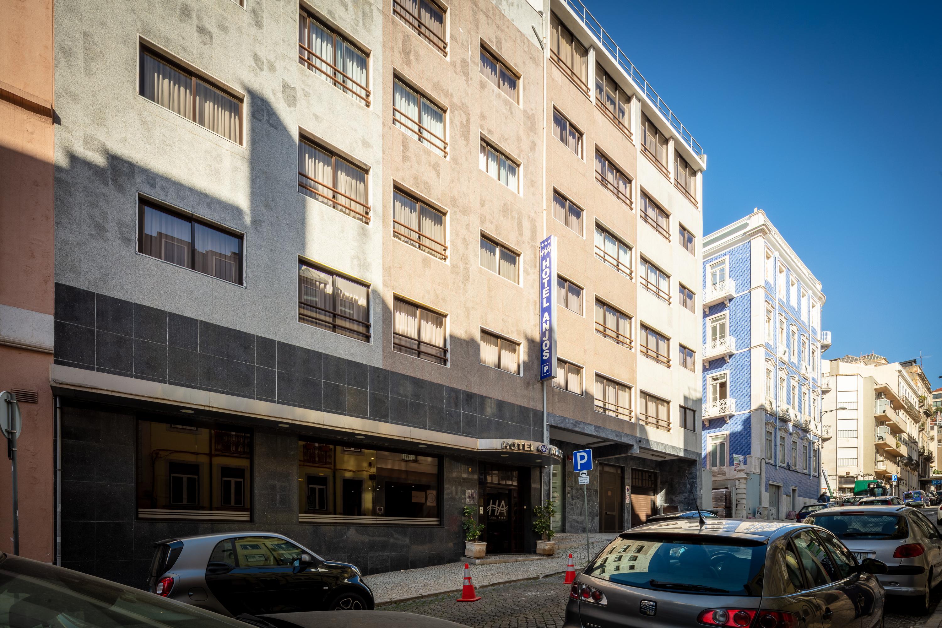 Hotel Anjos Lissabon Exterior foto