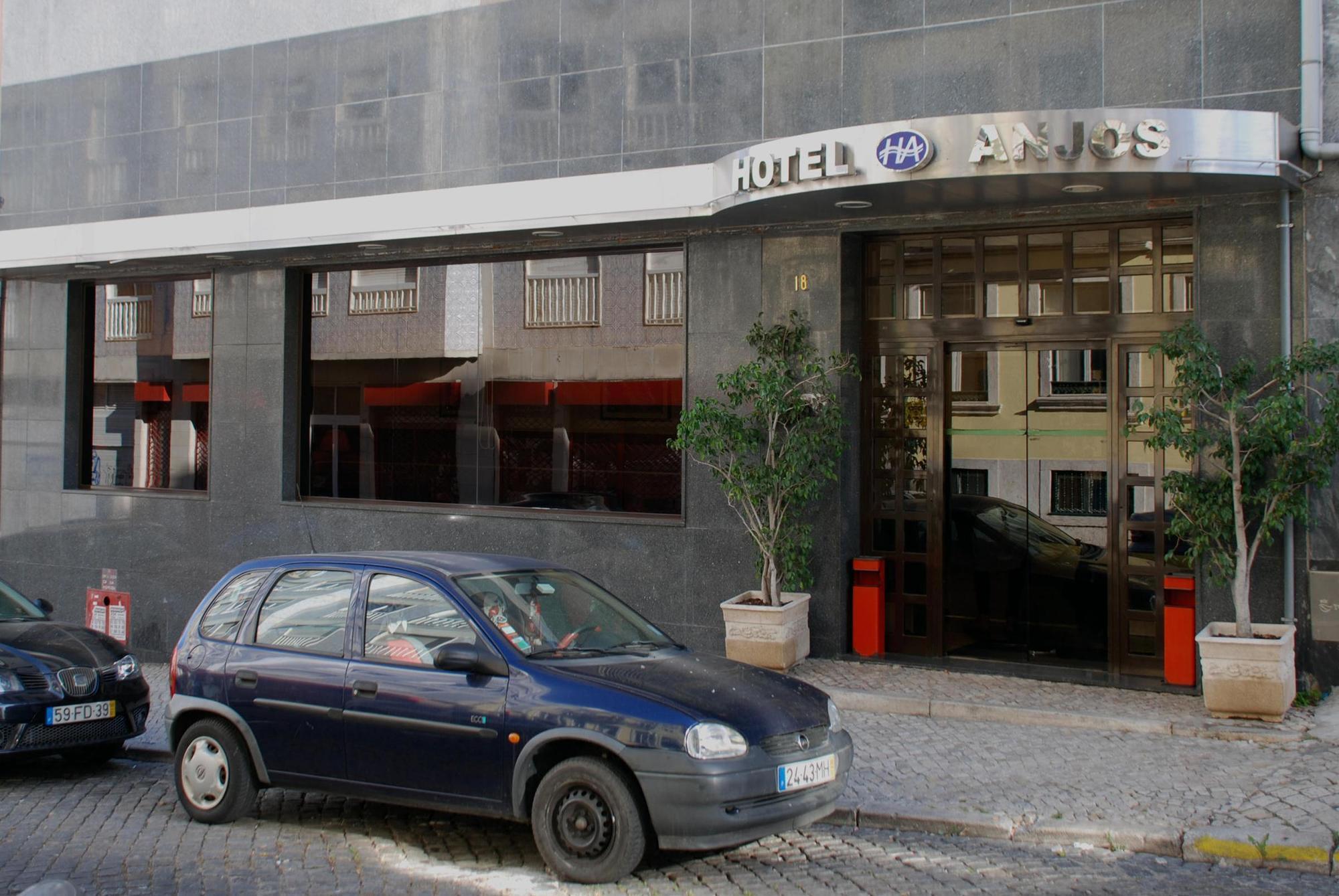Hotel Anjos Lissabon Exterior foto